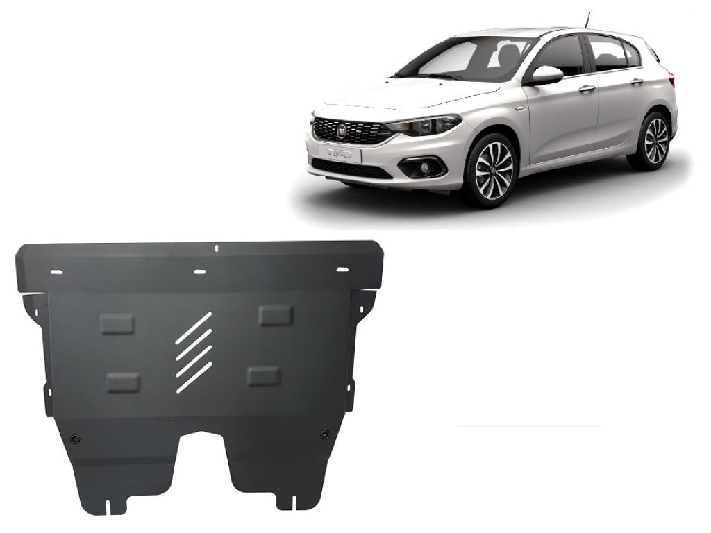 Метална кора под двигател,скорости и радиатор - SCUT 07.049 за FIAT TIPO (357) hatchback от 3.2016