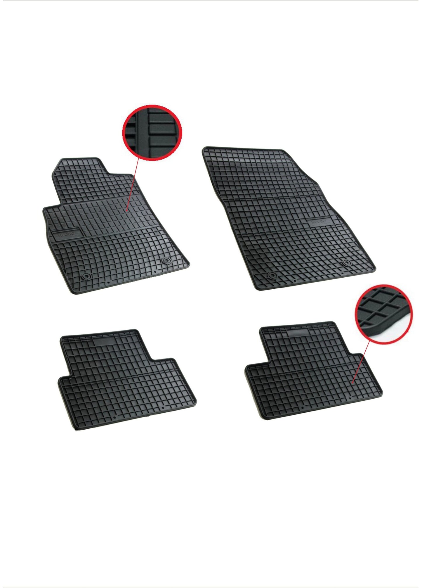 Качествени гумени стелки за Опел Астра Opel Astra J 09+, Chevrolet