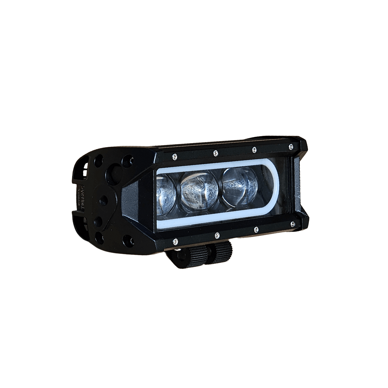 8D 21см 50W 3 в 1 Едноредов LED LIGHT BAR С 3 режима - основна бяла светлина, жълта светлина и дневна (DRL), прав led лайт бар