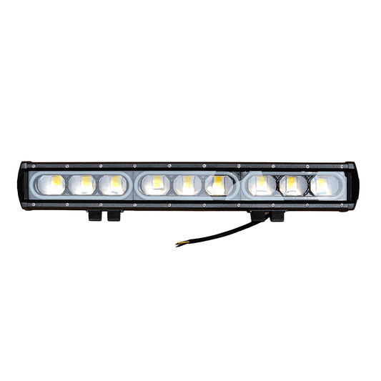 8D 53см 150W 3 в 1 Едноредов LED LIGHT BAR С 3 режима - основна бяла светлина, жълта светлина и дневна (DRL), прав led лайт бар