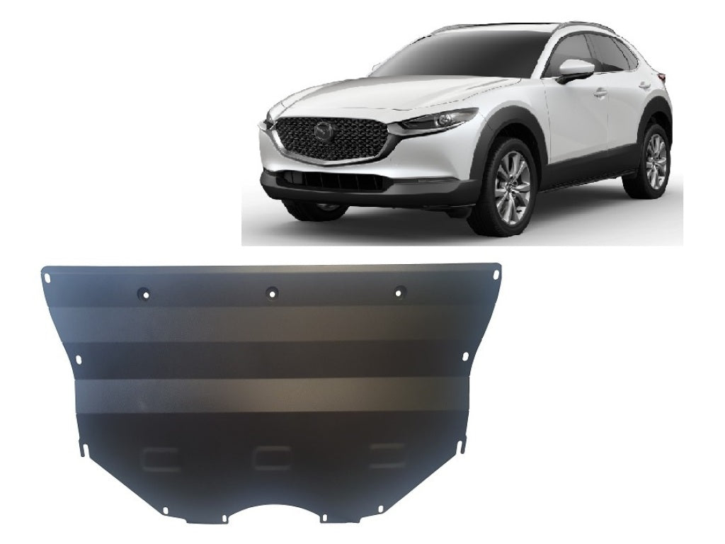 Метална кора под двигател скоростна кутия радиатор - SCUT 13.122 за MAZDA CX-30 (DM) от 4.2019