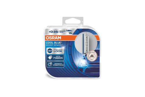 Комплект 2 броя ксенонови лампи D4S Osram Cool Blue Boost 42V, 35W, P32d-5, 7000K