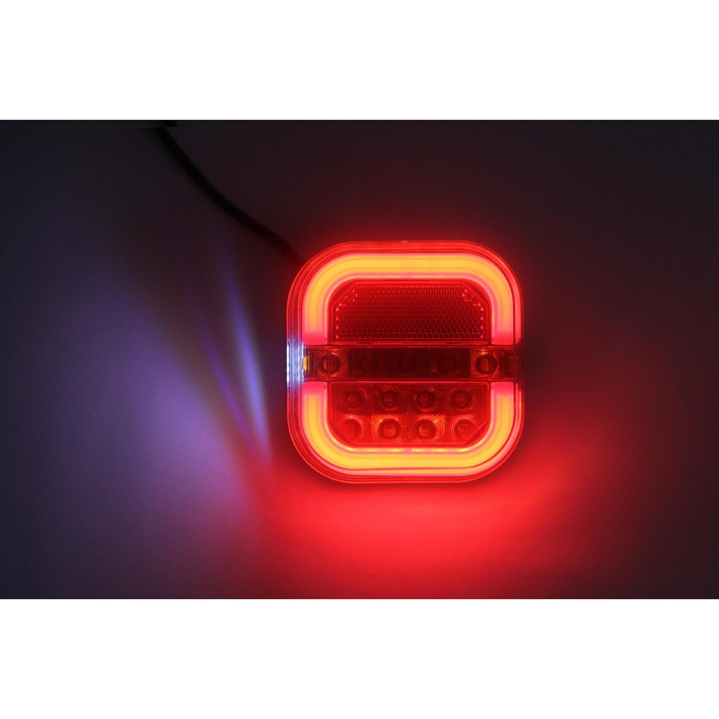 Безжични /Wireless/ LED стопове с магнит, неон ефект, 12V-24V, 5 функции