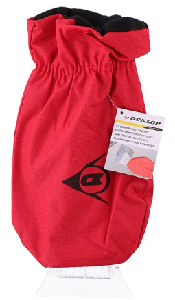 Стъргалка за led с ръкавица червена Dunlop