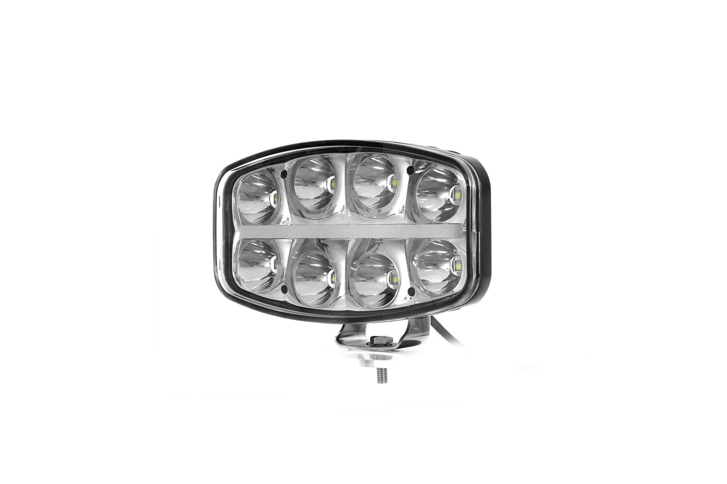Нов мощен 64W LED  Фар Халоген с Три Функции Неон Neon ефект 12-24V Бяла светлина 6500LM