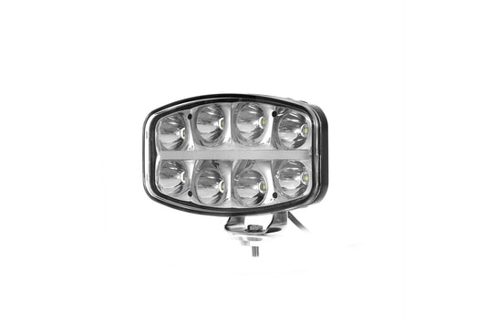 Нов мощен 64W LED  Фар Халоген с Три Функции Неон Neon ефект 12-24V Бяла светлина 6500LM