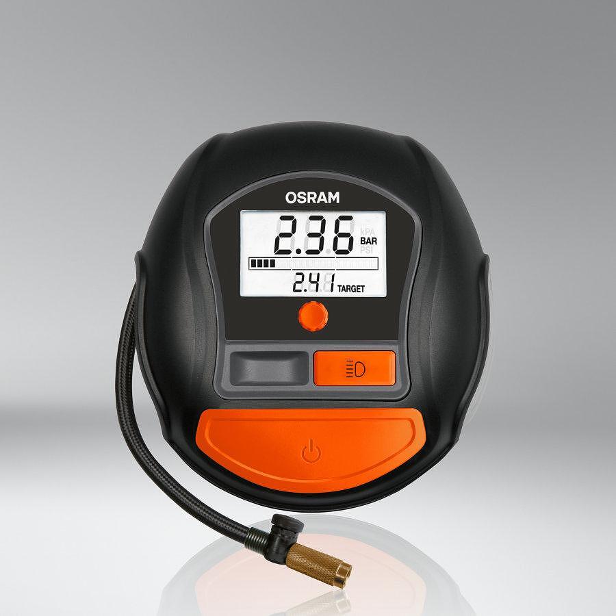 Дигитален компресор за гуми OSRAM TYREinflate 1000 12V, 15A, 5.5bar