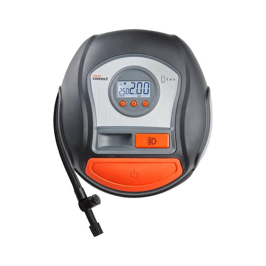 Дигитален компресор за гуми OSRAM TYREinflate Connect 650, 6.9 bar, 12V, 90dB, с опция за свързване към телефон