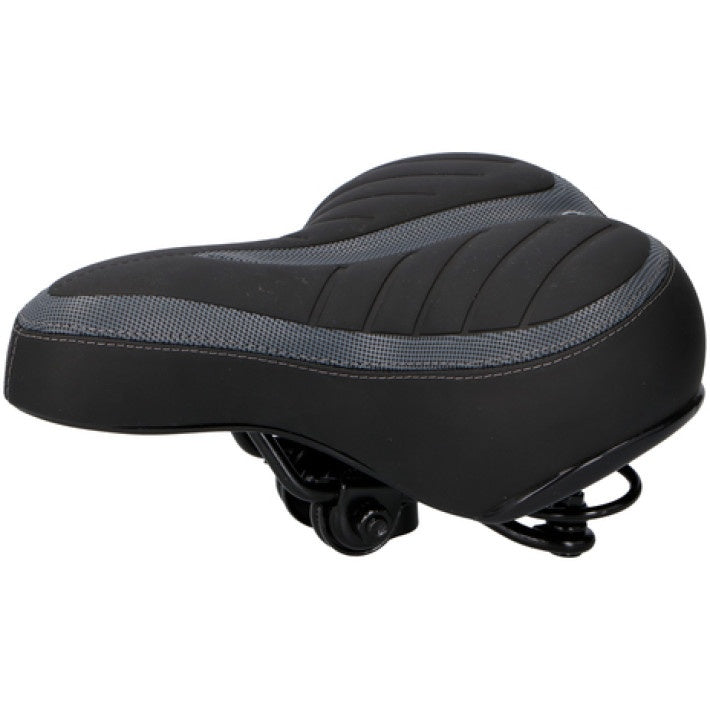 Анатомична седалка за велосипед черена DUNLOP 25 см x 21 см x 12 см