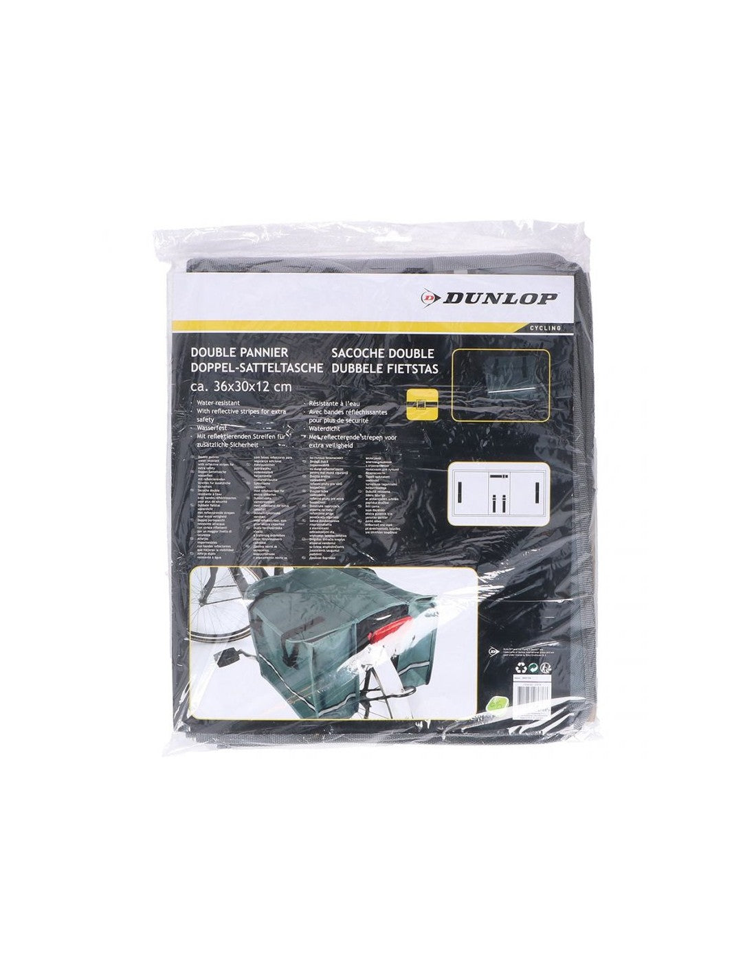 Чанта за багажник на велосипед колело Dunlop 26l