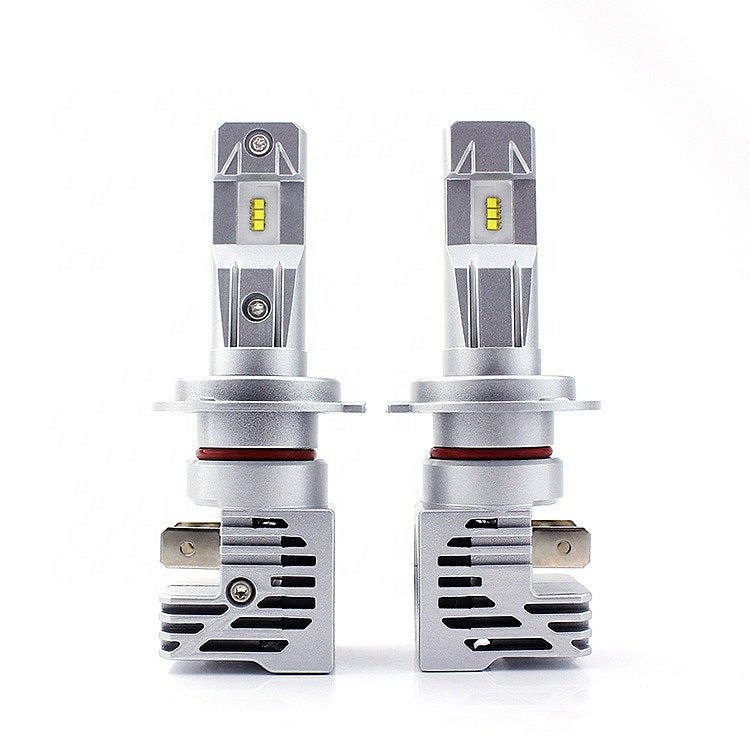 Комплект Умалени Мини LED Диодни Крушки M3 H1 Х1 12V 24V 50W 5000lm за Трактори Мотоциклети Мотори Автомобили