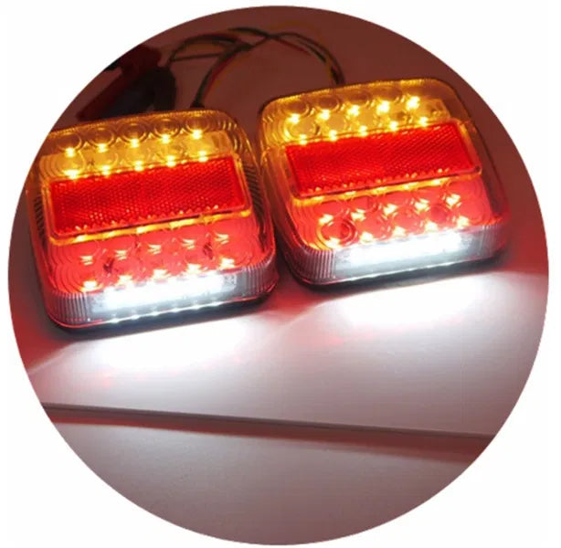 Комплект Диодни LED  Стопове 12V - за Бус Камион Ремарке Караванa Платформа
