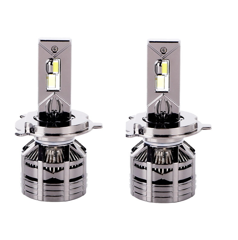 Комплект от 2 броя LED диодни крушки H4 Х4 12V 150W 15000lm за фарове Canbus без грешки 6000К къси/дълги
