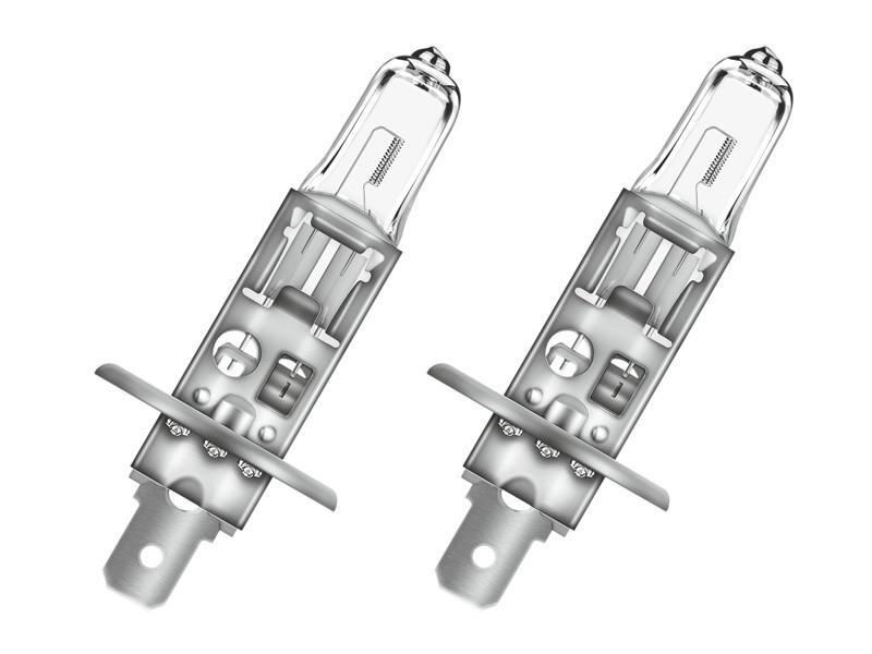Комплект 2 броя халогенни крушки Osram H1 Silverstar 2.0 12V, 55W, P14.5s