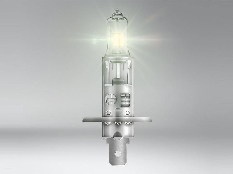 Комплект 2 броя халогенни крушки Osram H1 UltraLife 12V, 55W, P14.5s