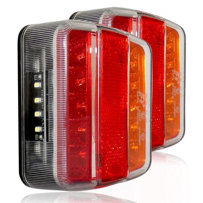 Комплект 2бр. LED Диодни Стопове 12V/24V за бус, камион, ТИР, ремарке