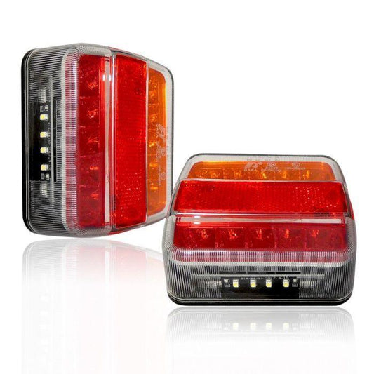 Комплект 2бр. LED Диодни Стопове 12V/24V за бус, камион, ТИР, ремарке