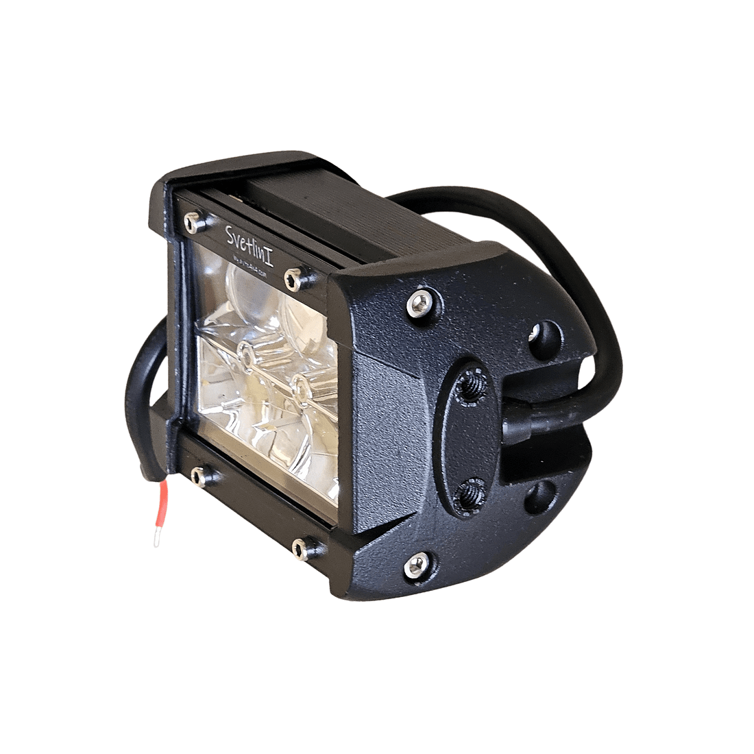 Комплект 2бр LED работни светлини с лупи 4" 20W 12/24V, комбинирана светлина