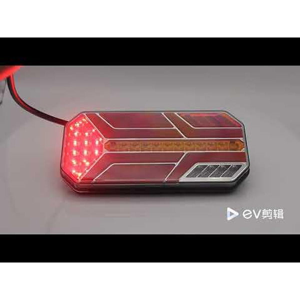 Комплект LED Диодни Стопове, Динамичен Мигач, 7 Функции, 12/24V