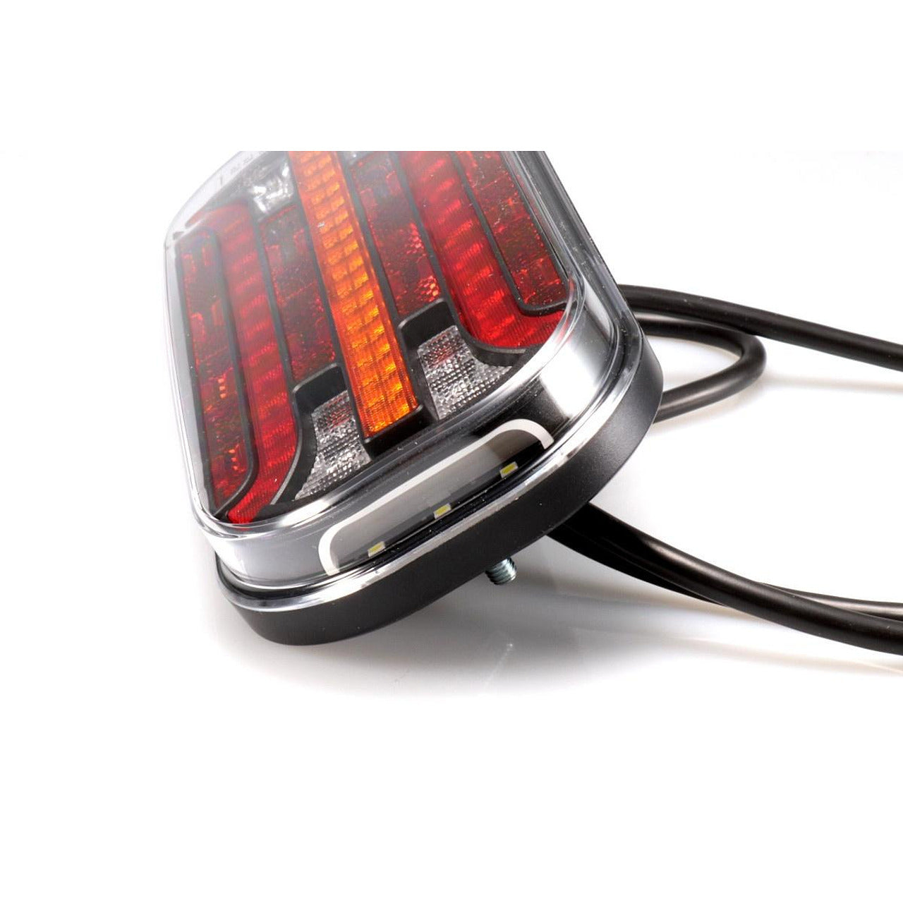 Комплект LED стопове с динамичен мигач, ляв и десен, 7 функции, Е-Мark, 12V-24V, с кабел