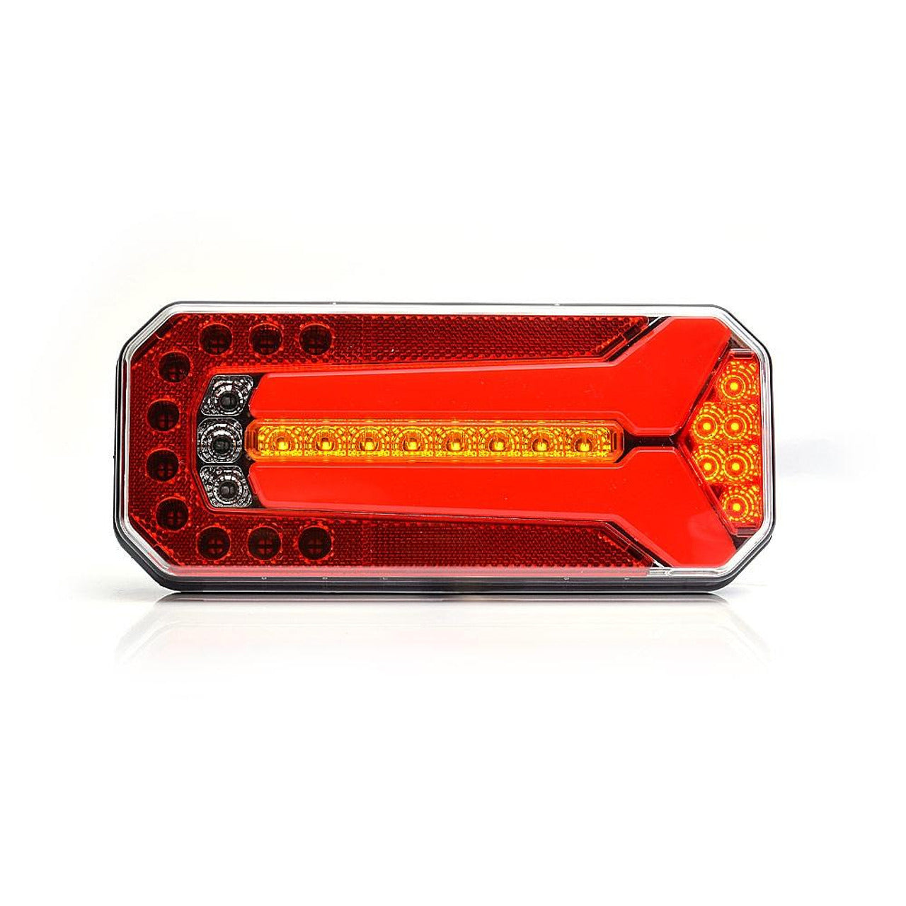 Комплект LED стопове, ляв и десен, 4 функции, Е-Мark, неон ефект, 12V-24V