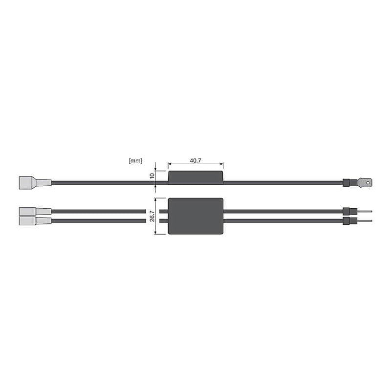 Комплект товарни съпротивления Osram Canbus за LED крушки H7, 12V