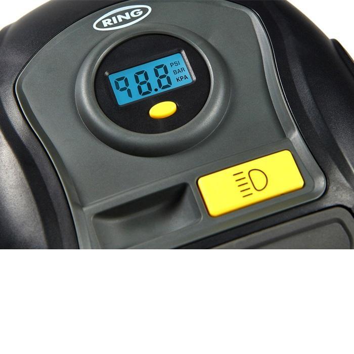 Компресор за гуми дигитален Ring RTC400 12V / 100psi