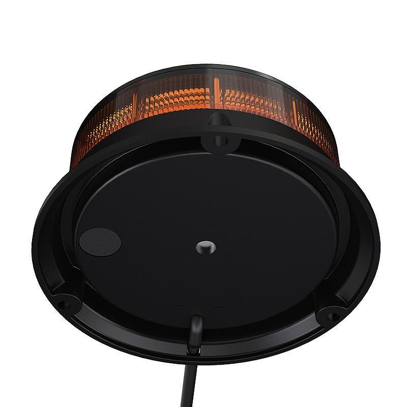 Led авариен буркан - маяк, 19W 12V/24V, въртяща сигнална лампа