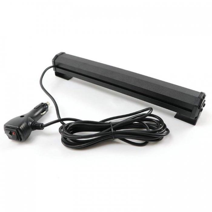 LED сигнална / аварийна лампа 30см 12V/24V - няколко режима на работа