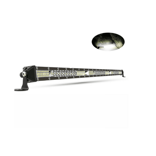 Мощен Едноредов Слим Led Бар 32" (82см) 270W 13500lm Комбо светлина, Ултра Тънък, 12/24V