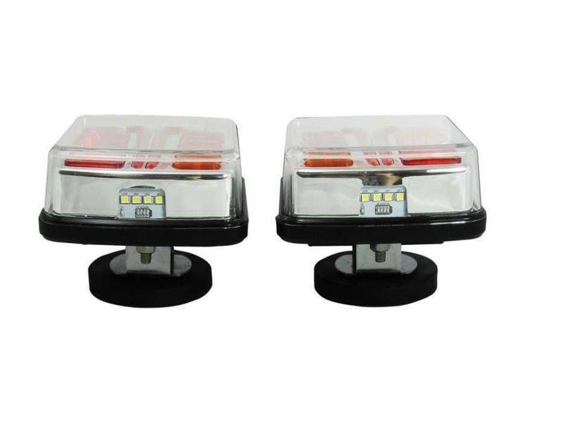 Безжични LED Стопове С Магнит за Ремарке Каравана Камион 12V/24V
