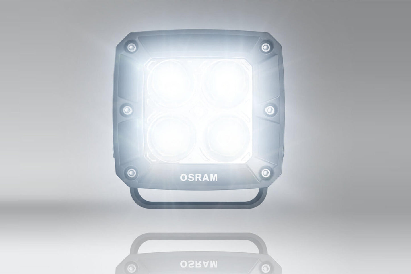 OSRAM OFF-ROAD CUBE VX80-SP К-кт LED квадратни халогени 7.5W 80x75x85mm 6000K, 1300LM, 12/24V, IP67, E-mark E4