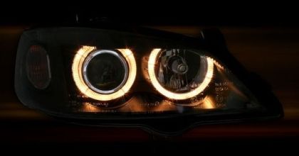 Кристални фарове OPEL ASTRA G (98-04) - хром