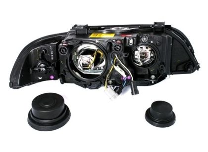 Кристални фарове Angel Eyes BMW E39 (95-00) - хром