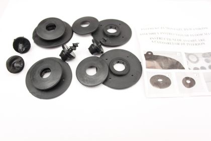 Гумени стелки за CITROEN C-Crosser / PEUGEOT 4007 (2007-2012) / MITSUBISHI Outlander II (2006-2013) / Outlander III (2012-2021) / ECLIPSE CROSS (2017-2021) - тип леген