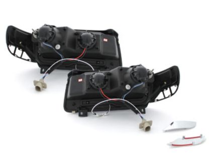 Кристални фарове Dayline VW PASSAT B4 (93-96) - хром