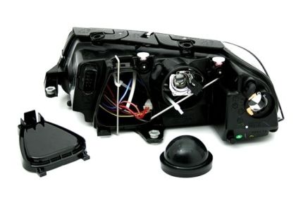 Кристални фарове DAYLINE VW PASSAT B5.5 (01-05) - черни