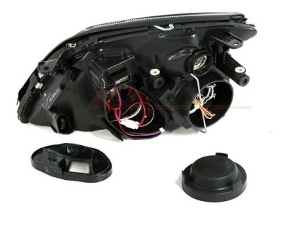 Кристални фарове за Opel Vectra C (2002-2005) - хром