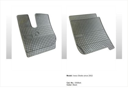Гумени стелки за камион IVECO Stralis - тясна кабина