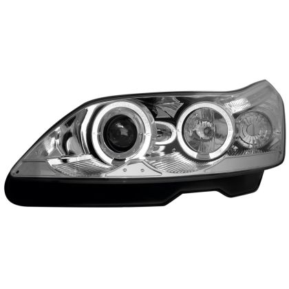 Кристални фарове ANGEL EYES CITROEN C4 (2004-2008)- хром