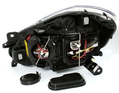 Кристални фарове RENAULT CLIO III (2005-2009) - черни