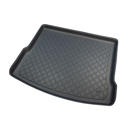 Гумирана  стелка за багажник за Volkswagen Tiguan II (2016+) upper boot (flat loading threshold); adjustable boot floor in top position,except eHybrid