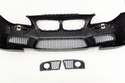 Предна броня BMW F10 / F11  (2010+) - M5 Дизайн с отвори за халогени