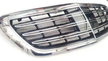 Решетка за Mercedes W222 S-Class (2013+) - AMG Дизайн