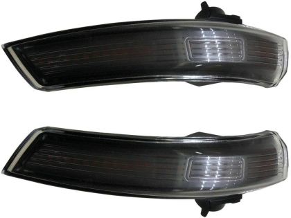 Диодни бягащи мигачи за огледала за Ford Focus (2008-2016) / (Fiesta 2008+) / Mondeo (2010-2014) - опушени