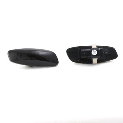 Диодни мигачи за калник за Peugeot 308, 3008, 5008 / Citroen C3, C4, C5, DS3, DS4 - опушени с бягащ мигач
