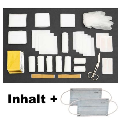 Аптечка Petex със съдържание според DIN 13164 синя