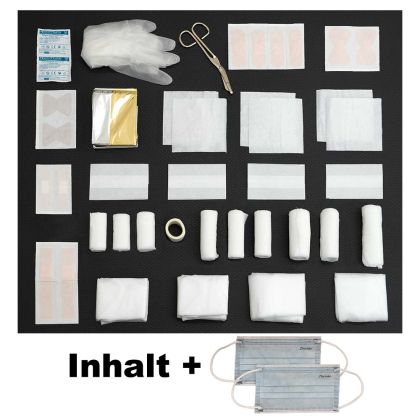 Аптечка Petex със съдържание според DIN 13164 зелена