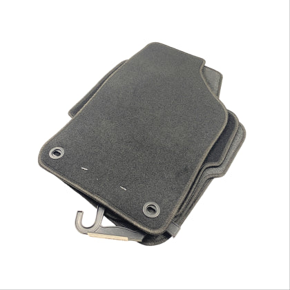 Мокетни стелки за VW Polo 9N (2001-2009) - с кръгли щипки