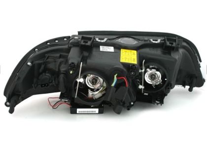 Кристални фарове с Ангелски Очи CCFL за BMW E39 (1995-2003) - черни